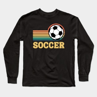 Soccer Retro Long Sleeve T-Shirt